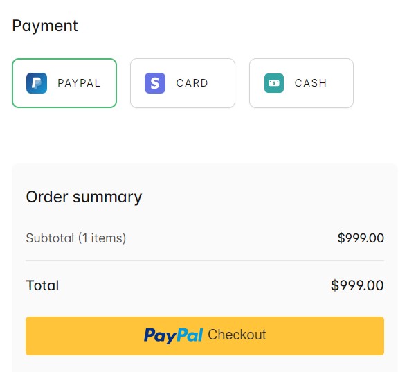 Store.link checkout